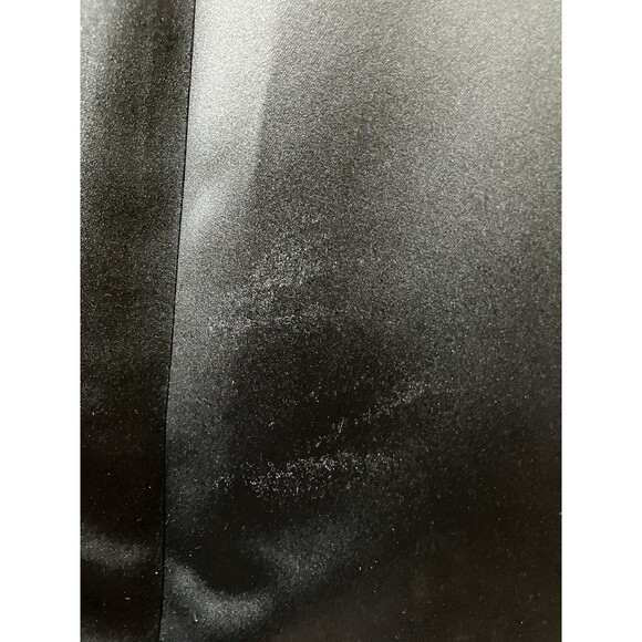 Vintage Scott McClintock Black Strapless Mermaid Gown Velvet Panel XXS/XS READ - Picture 16 of 16